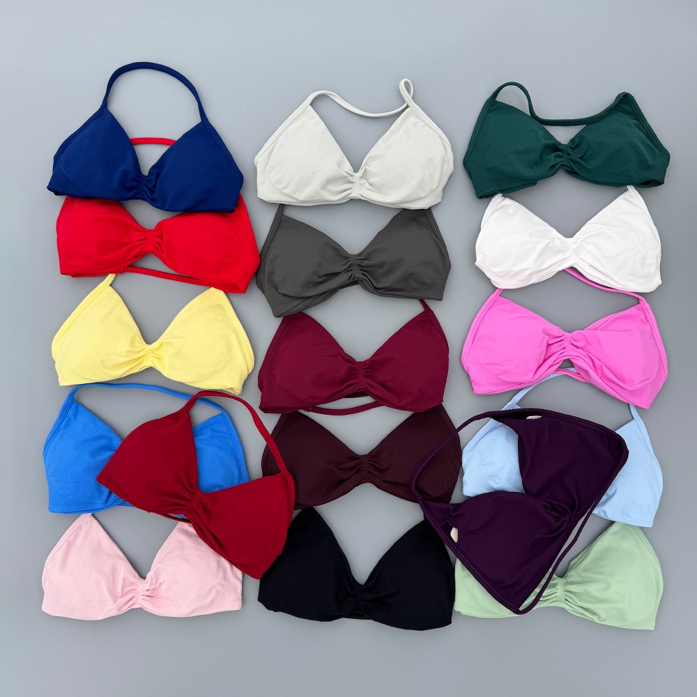 Sports Bra High Impact - Top Deportivo con Tirantes para Mujer,
