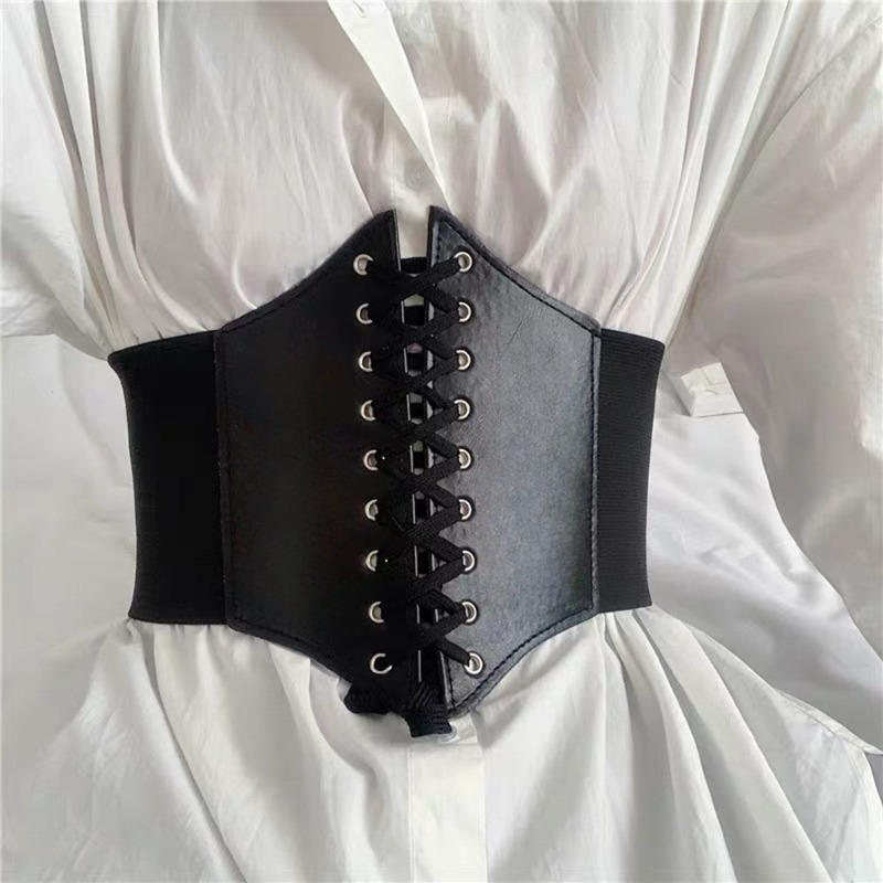 Corset Waist Cinch - Cinturones anchos de corsé de moda