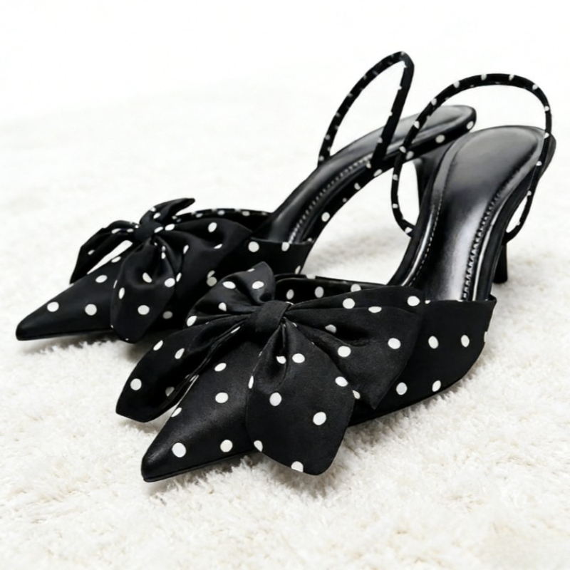 Slip Dress Satin - Zapatos de tacón de marca con