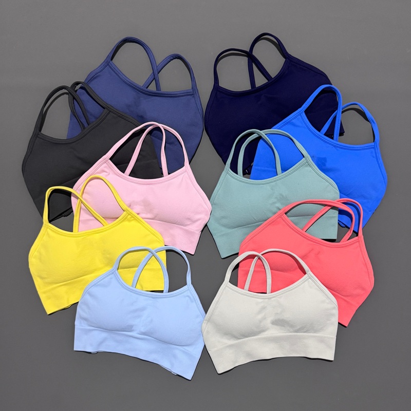 Sports Bra High Impact - Histello-Sujetador deportivo con espalda descubierta para