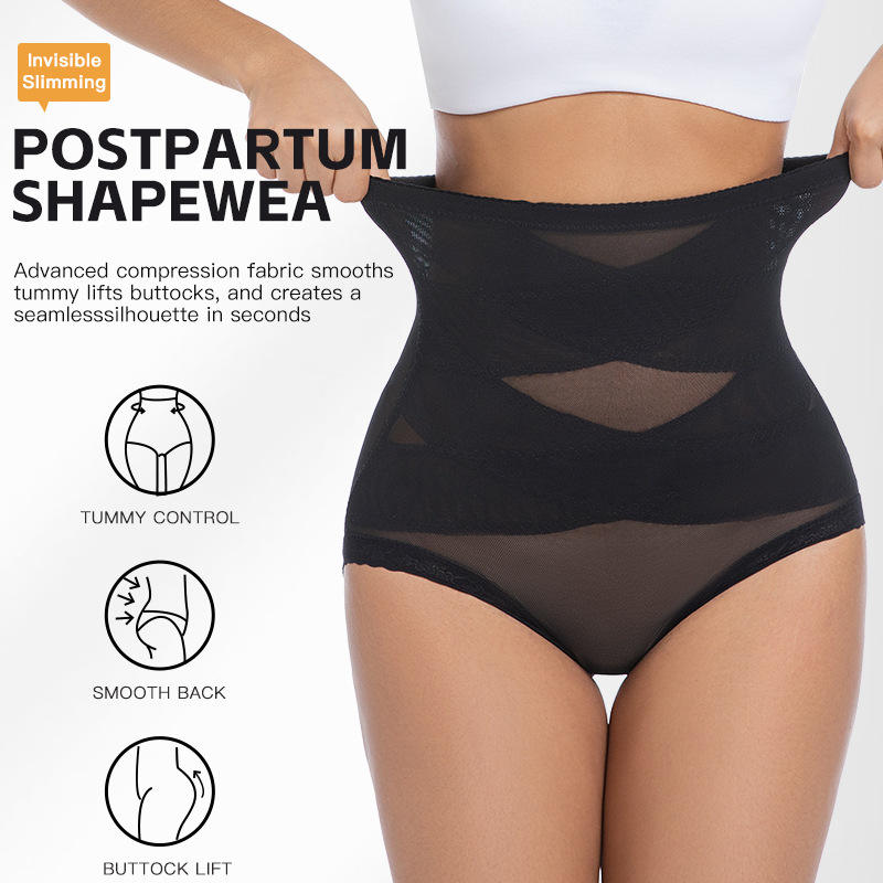 Seamless Underwear Women - Shorts Moldeadores de Cintura Alta para