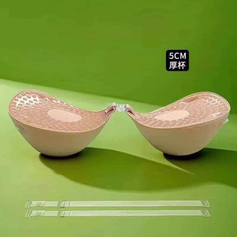 Push Up Bra Padded - Sujetador adhesivo transpirable de 5cm de