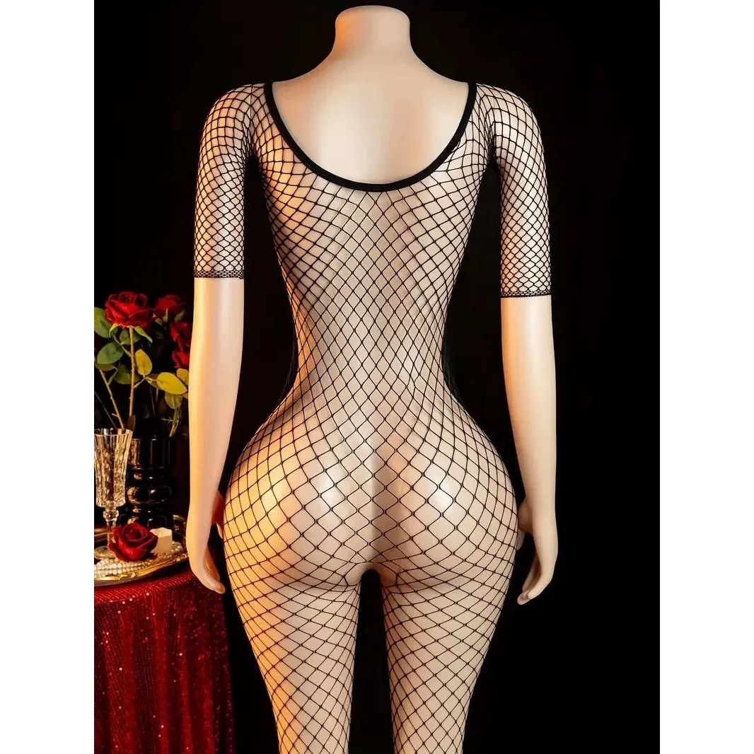 Medias de red Bondage Bdsm par - Bodystocking Fishnet reseña y precio