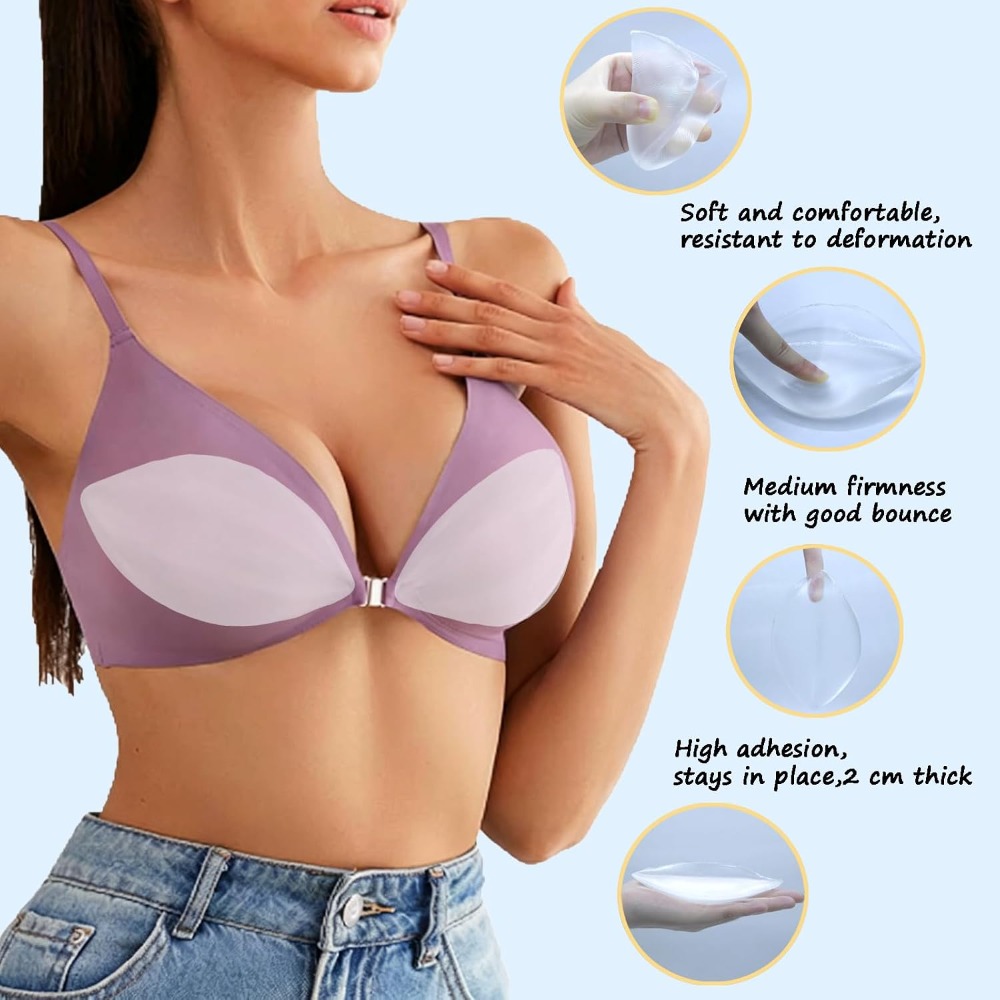 Insertos de silicona adhesivos - Push Up Bra Padded reseña y precio