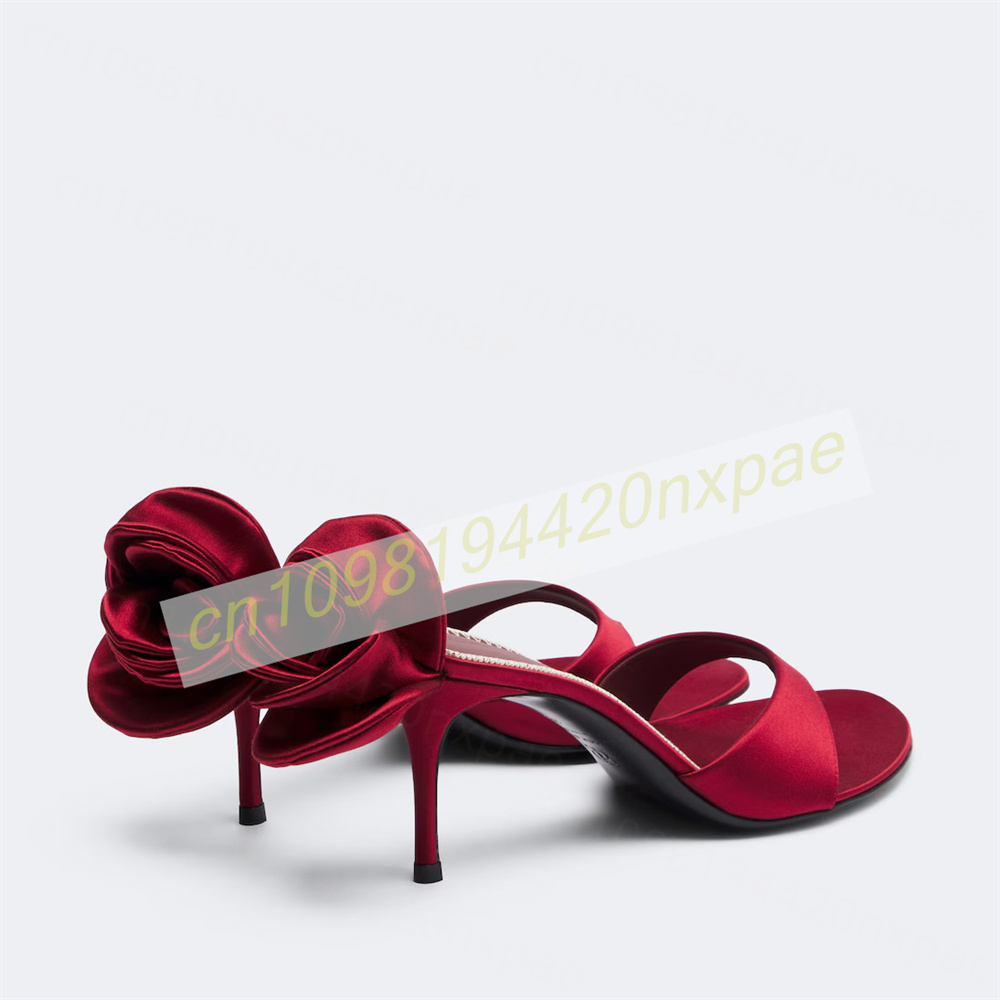 Sandalias de tacón de aguja co - Slip Dress Satin reseña y precio