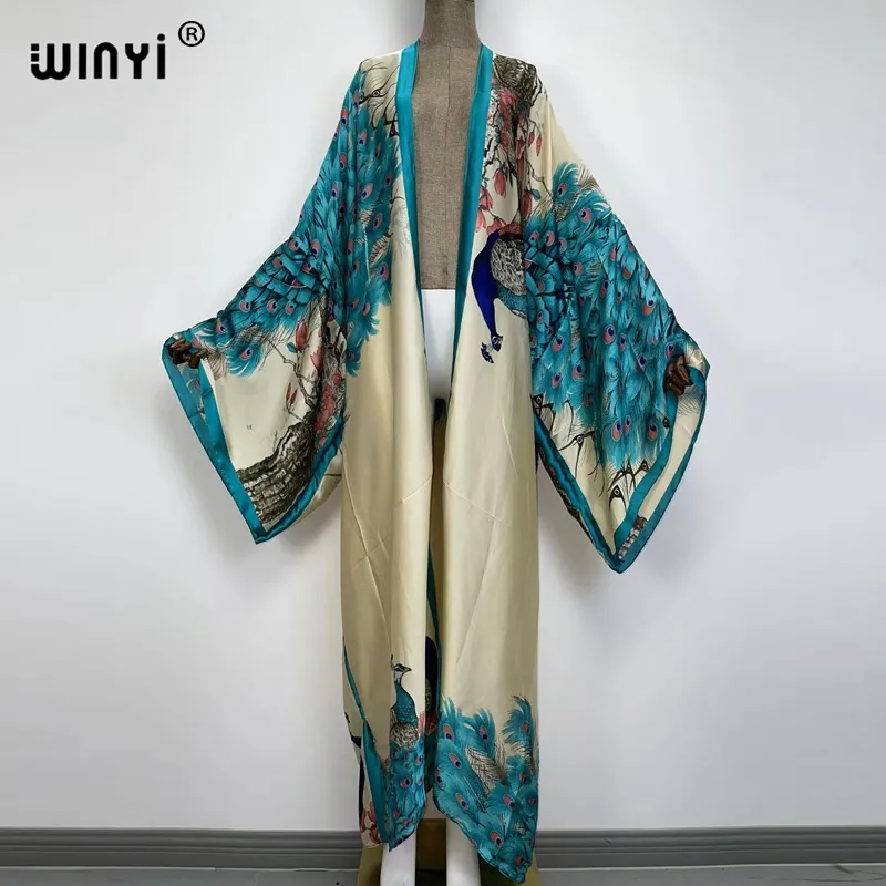 WINYI 2022, Cárdigan de Verano - Robe Silk Women reseña y precio