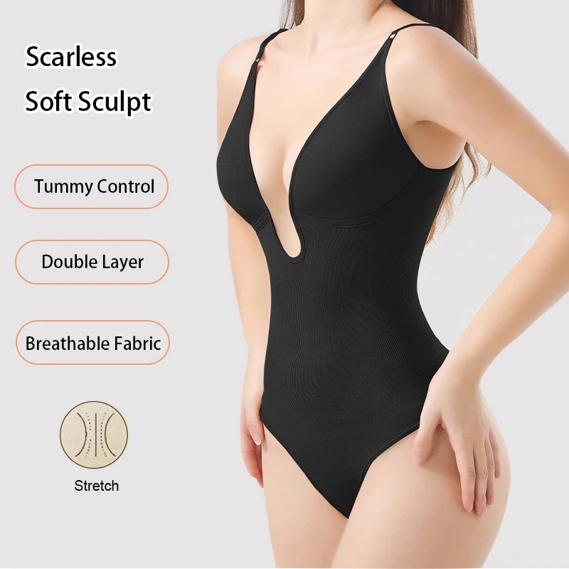 Body Moldeador Sin Espalda par - Seamless Underwear Women reseña y precio
